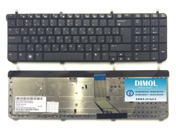 Оригинальная клавиатура для ноутбука HP Pavilion DV7-2000 Series, DV7-3000 Series (RU) Black 