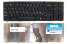 Оригинальная клавиатура для ноутбука Lenovo IdeaPad U550 ru, black