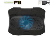 Охлаждающая подставка для ноутбука CoolCold F1, (черный)