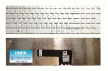 Оригинальная клавиатура для Sony Vaio Fit 15, FIT15, SVF15, white, (no frame), RU