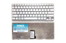 Оригинальная клавиатура для ноутбука Sony Vaio VPC-CA series, ru, white, без рамки