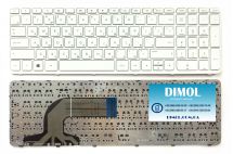 Оригинальная клавиатура для ноутбука HP Pavilion Envy 15-e series, white, ru