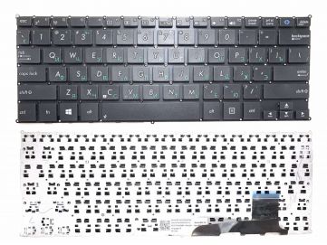 Оригинальная клавиатура для ноутбука ASUS X201, X201E, X202, X202e, Q200, Q200E, S200, S200E series, rus, black, без фрейма