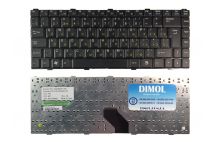 Клавиатура для ноутбука ASUS S96, Z62, Z84, Z96, rus, black