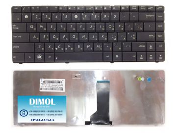 Оригинальная клавиатура для ноутбука Asus X430 Series ru, Black