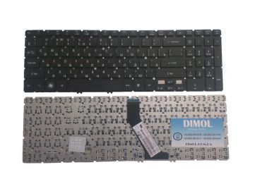 Клавиатура для ноутбука Acer Aspire M3-581, M5-581, V5-531, V5-551, V5-571 series, rus, black
