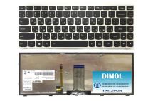 Оригинальная клавиатура для Lenovo G40, G40-30, G40-45, G40-70, G40-75 series, ru, black, подсветка