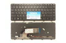 Оригинальная клавиатура для ноутбука HP ProBook 430 G2, 440 G0, 440 G1, 440 G2, 445 G1, 445 G2 rus, black, подсветка