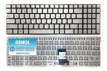 Оригинальная клавиатура для ноутбука Asus Q551, Q551l, Q551ln series, ru, silver