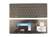 Клавиатура для ноутбука HP Compaq Mini 1003, 1103, 110-3500, 110-3510, 210-3000, 210-3001, 210-3002, rus, black
