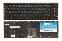 Оригинальная клавиатура для Samsung 770Z5E, 880Z5E series, black, ru, подсветка