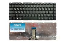 Оригинальная клавиатура для ноутбука Lenovo Ideapad 100S-14IBR, 300S-14ISK, 500S-14ISK series, black, ru