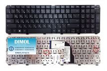 Оригинальная клавиатура для ноутбука HP Pavilion dv7-7000, Envy m7-1000 series, rus, black, Small Enter