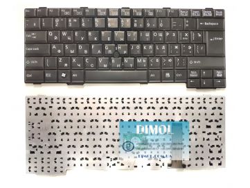 Оригинальная клавиатура для Fujitsu-Siemens LifeBook E751, S751, SH560 series, ru, black