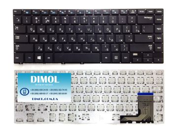 Оригинальная клавиатура для Samsung 370R4E, NP370R4E, NP450R4E, NP450R4V, NP470R4E series, ru, black, под подсветку