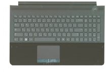 Оригинальная клавиатура для ноутбука Samsung RC510 black, ru, передняя панель