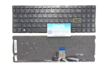 Оригинальная клавиатура для ноутбука Asus Vivobook S533, S533E, S533EA, S533F, S533FA series, ru, черный, подсветка