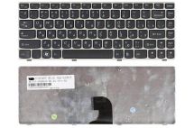 Оригинальная клавиатура для Lenovo IdeaPad Z360 series, black, ru