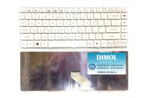 Оригинальная клавиатура для ноутбука Acer Gateway NV49, PackardBell NM85, NM86, NM87, NM98 series, ru, white