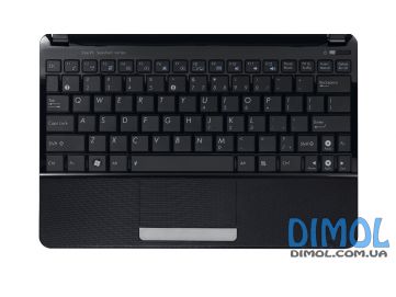 Клавиатура для ноутбука ASUS X101 series, Keyboard+Touchpad+передняя панель, rus, black