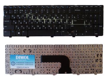 Клавиатура для ноутбука DELL Inspiron 15V, 15VR, 1316, 3521, 5521, Vostro 2521, rus, black