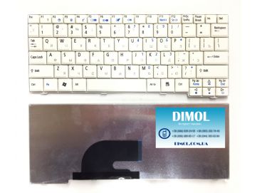 Оригинальная клавиатура для ноутбука Acer Aspire One A150 series, ru, white