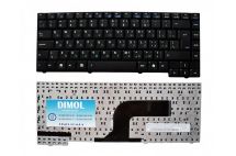Клавиатура для ноутбука ASUS A3, A4, A4000, A7, F5, G2, M9, R20, X50, Z8, Z8000, rus, black, шлейф вправо