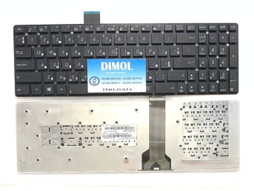 Оригинальная клавиатура для ноутбука ASUS K55, K55A, K55N, K55V, K55Vd, K55Vm, K55Vj, A55, U57, X751L rus, black