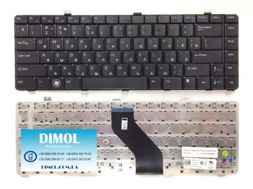 Оригинальная клавиатура для ноутбука Dell Vostro V13, V130, V13Z series, rus, black