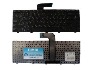 Оригинальная клавиатура для ноутбука DELL Inspiron 5520, 7520, M4110, M5040, M5050, N4110, N5040, N5050, Vostro 1540, 3550, XPS L502, Latitude 3330 series, rus, black