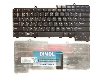 Оригинальная клавиатура для ноутбука DELL Inspiron 1501, 630M, 6400, 640M, Precision M6300, M90, Vostro 1000, XPS M140, M1710 series, rus, black
