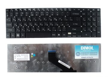 Клавиатура для ноутбука Gateway NV50, NV51, NV53, NV55, NV59, NV73, Packard Bell F4211, P5WS0, TX69 (RU) Black