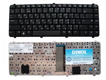 Клавиатура для ноутбука HP Compaq 511, 515, 516, 610, 615, 6530S, 6535S, 6730S, CQ510, CQ610, CQ615, rus, black