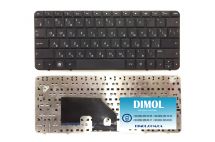 Оригинальная клавиатура для ноутбука HP Mini 110-3000, 110-3100, CQ10-400, CQ10-500, CQ10-700, CQ10-800 series, rus, black