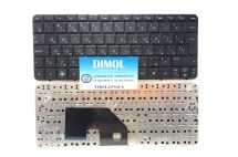 Оригинальная клавиатура для ноутбука HP Mini 110-3000, 110-3100, CQ10-400, CQ10-500, CQ10-700, CQ10-800 series, rus, black