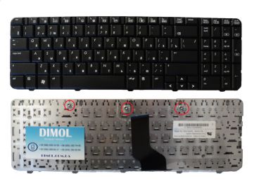 Клавиатура для ноутбука HP Presario CQ60, CQ60Z, G60, G60T, rus, black