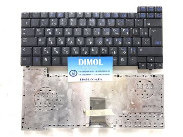 Оригинальная клавиатура для ноутбука HP Compaq NX7300, NX7400, NC8200, NC8220, NC8230, NX8220, NW8240 series, ru, black 