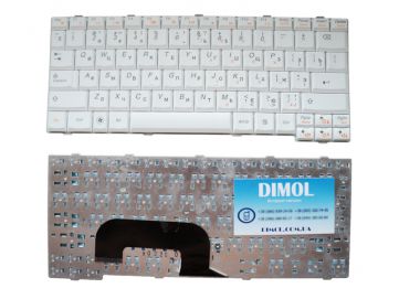 Клавиатура для ноутбука Lenovo IdeaPad S12 White