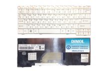 Оригинальная клавиатура для ноутбука Lenovo IdeaPad S10-2 series, rus, white