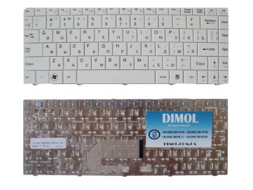 Клавиатура для ноутбука MSI X-Slim X320 White