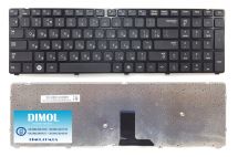 Оригинальная клавиатура для ноутбука Samsung R780 series, rus, black