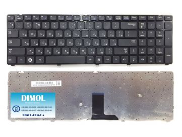Оригинальная клавиатура для ноутбука Samsung R780 series, rus, black