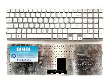 Оригинальная клавиатура для ноутбука Sony Vaio VPC-EC series, white