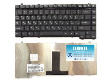Оригинальная клавиатура для ноутбука Toshiba Qosmio E10, E15, F10, Satellite 1130, 1135, 1300, 1400, 1405, 1410, 1415, 1870, 1900, 1905, 1955, 2400, 2405, 2410, 2415, 2430, 2435, Tecra A1, A2, A3, Black, RU  