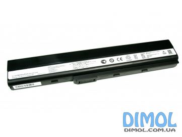Аккумуляторная батарея для Asus A40 A42 A52 A62 B53 F85 F86 K42 K52 K62 N82 P42 P52 P62 P82 X42 X52 series 5200mAh 11.1V