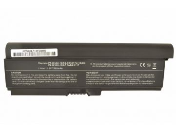 Аккумуляторная батарея Toshiba Satellite Pro A660, Portege M800 series, black, 7800mAhr, 10.8-11.1v