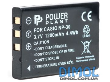 Аккумулятор  CASIO NP-30, KLIC-5000, LI-20B