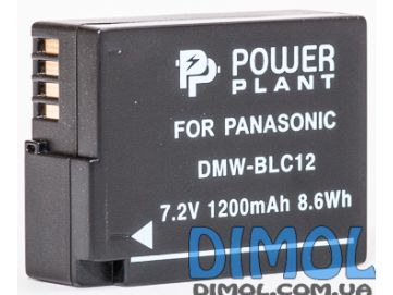 Аккумулятор  PANASONIC DMW-BLC12, LUMIX DMW-GH2