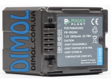 Аккумулятор  PANASONIC VW-VBG260 CHIP
