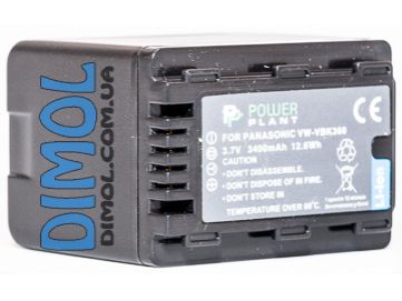 Аккумулятор  PANASONIC VW-VBK360